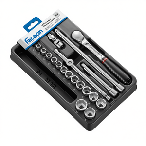 ชุดซ็อกเก็ตเฟคอม 20 ชิ้น ขนาด 3/8 นิ้ว เมตริก 6 จุด - Product Image 2