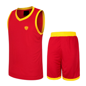 High Quality Custom <b>Men's</b> Basketball Uniforms Breathable Quick Dry 100% Polyester Sportswear - Product Image 1