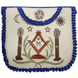 Masonic Regalia French Rite Master Mason <b>Apron</b> Masonic Regalia <b>Apron</b> Master Masonic Crfat <b>Apron</b> - Product Image 5