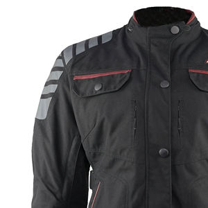 Veste en textile de course automobile professionnelle personnalisable Protection contre les impacts Imperméable Toutes conditions météorologiques Veste en textile de moto Cordura - Product Image 3