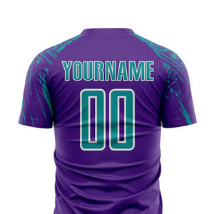 Design personnalisé imprimé par sublimation, hommes et femmes, portent l'uniforme de football au prix le plus bas - Product Image 5