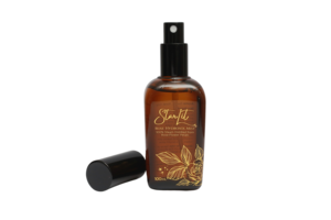 Starlit Rose Hydrosol Mist 100% Distillé à la vapeur à partir de pétales de rose rouge Bouteille de 100ml - Product Image 4