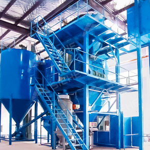 壁用パテ製造工場建設 パテ表面処理材料生産 大規模粉末ミキサー生産ライン - Product Image 5