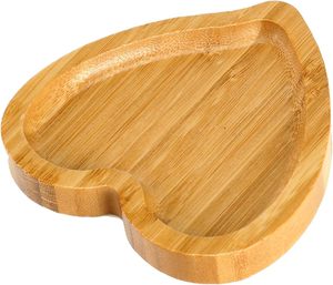 Bandeja de servicio de bambú de alta calidad con regalo de vacaciones en forma de corazón y decoración de mesa directa de Vietnam - Product Image 3