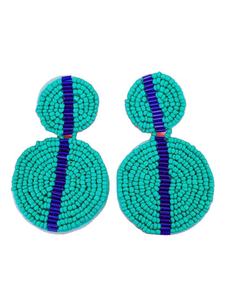 Pendientes de Cuentas Hechos a Mano en Diferentes Formas, Joyería de Moda con Estilo de Gota para Mujer - Product Image 6
