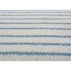 Alfombras de Lana con Diseño Geométrico Azul, Hechas a Mano, Tejido Plano, para Dormitorio/Sala de Estar, Rectangulares, para Pasillo, ADWL-13061, para Adolescentes - Product Image 3