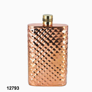 Chaman India - Termo Ecológico de Cobre Martillado con Tapa, Apto para Agua Hirviendo - Product Image 3