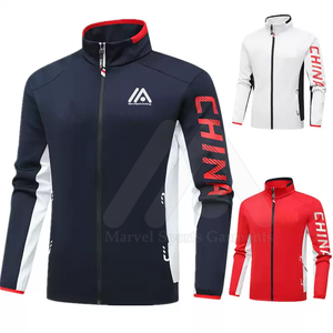 Vestes d'entraînement matelassées à capuche en toile imperméable légère de haute qualité pour hommes, sports d'hiver, service OEM, Pakistan - Product Image 6