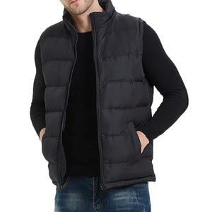 Gilet matelassé respirant pour hommes Veste matelassée sans manches légère Gilets et gilets pour hommes - Product Image 1