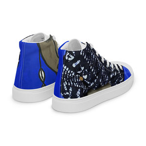 Iya Mapo scarpe espadrillas in tela alta da donna con plateau retrò plantare in Mesh traspirante che aumenta per l'estate autunnale - Product Image 6