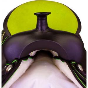 Classique fait à la main synthétique Cordura anglais cheval selle léger Western Trail Tack baril course équestre cuir Tack - Product Image 6