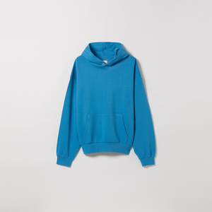Sweat à capuche court et ample personnalisé avec motif graphique, 100 % coton, teint uni, épais, pour homme, broderie, prix de gros - Product Image 3