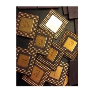 เศษ CPU เซรามิกพร้อมหมุดทอง / เศษโปรเซสเซอร์ / Intel Pentium Pro เซรามิกในราคาขายส่ง