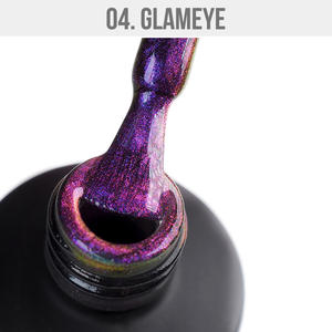 สีทาเจล UV LED ผลิตใน EU-cpnp-สีม่วง-glameye GEL polish 04- 6ml-mysttic nails - Product Image 2