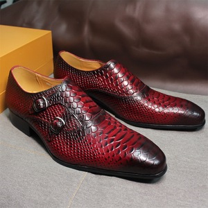 Zapatos de Trabajo con Plantilla y Estructura Resistente, Diseño Antideslizante, Zapatos Casuales para Hombre, Zapatos de Cuero - Product Image 2