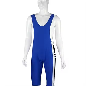 Combinaison de lutte pour jeunes de haute qualité, logo et tailles personnalisés, combinaison de lutte pour la musculation, uniforme de lutte de grande taille, OEM - Product Image 5