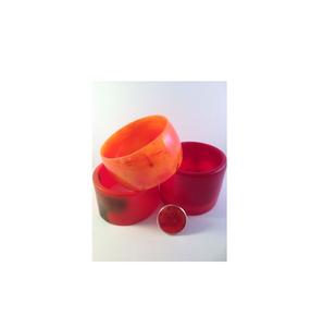 Servilletero de resina hecho a mano con patrones de remolino únicos Elegante para bodas Cenas temáticas Vacaciones - Product Image 1