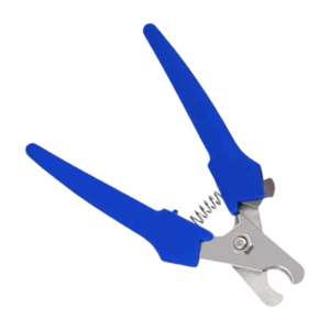 Instrumento médico cortaúñas para gatos, herramienta de aseo para mascotas de acero inoxidable con mango azul para un recorte seguro y fácil de las garras de los gatos - Product Image 3