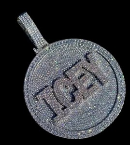 จี้ชื่อฮิปฮอปแร็ปเปอร์สุดคลาสสิกทันสมัยดีไซน์ใหม่ทันสมัยพร้อมจี้เคลือบ - Product Image 5