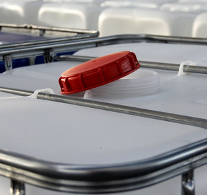 Réservoir d'eau en plastique chimique 1000L IBC avec cadre métallique - Product Image 5