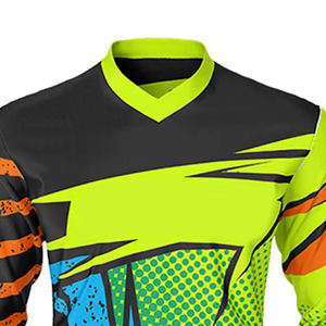 Maillot de motocross personnalisé pour homme, best-seller, coupe-vent, vêtements de sport, grande taille, en vente en ligne dans la catégorie des vêtements de course automobile et de moto - Product Image 4