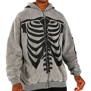 เสื้อฮู้ดผ้าคอตตอนสำหรับผู้ชายผ้า100% มีฮู้ดสำหรับกลางแจ้งผ้านุ่มใส่สบายดีไซน์ใหม่ - Product Image 1