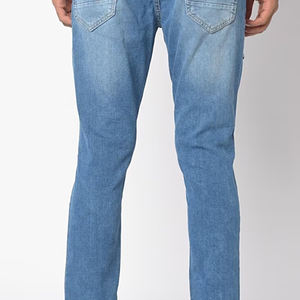 Pantalones vaqueros personalizados Gingtto ICO Pantalones vaqueros informales Vintage Casual Logotipo personalizado Skinny Slim Fit Jeans Hombres - Product Image 5