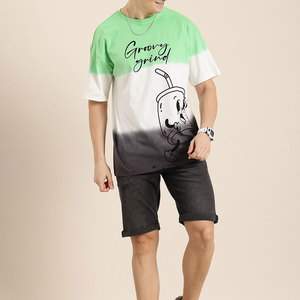 Ropa Amigable Presupuesto Camiseta Alta Calidad Personalizado Su Logotipo de Marca Hombres Camiseta Más Vendido Moda Hombres Camiseta - Product Image 3