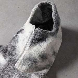 Sudadera con Capucha de Piel Sintética Tie-Dye Personalizada al por Mayor, Sudadera con Bolsillo Tipo Canguro y Cremallera para Hombre, Sudadera con Estampado Tie-Dye de Moda Extra Grande - Product Image 4