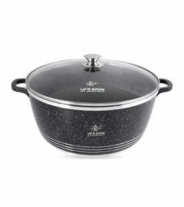 Casserole de cuisine antiadhésive avec revêtement en granit multicouche - Product Image 3