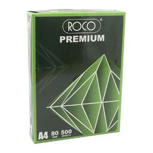 ROCO Multiusos A4 Papel Blanco 210X297mm Caja de 5 Resmas X 500 Hojas Precio de Fábrica 80g Peso - Product Image 6