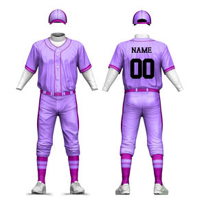 Ropa deportiva Uniforme de béisbol cómodo Último nuevo diseño Uniformes de béisbol de secado rápido de alta calidad - Product Image 1