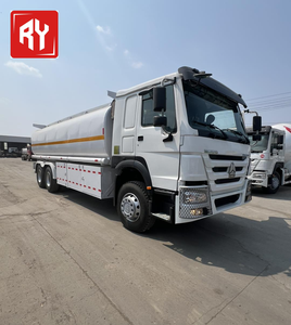 HOWOシングルタンカートラック20000L容量7コンパートメント給油ガン - Product Image 5