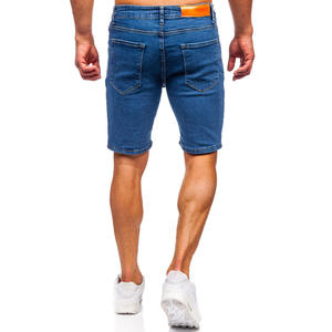 Venta caliente Custom Summer Streetwear Vintage Short Loose Fit Jeans Shorts Moda Hombres Jorts Baggy Denim Jean Shorts Para Hombres - Product Image 4