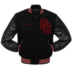 Vestes universitaires personnalisées logo personnalisé coupe-vent respirant polyester/coton unisexe hommes toutes les couleurs grandes tailles vente en gros - Product Image 2