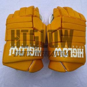 Guantes de hockey sobre hielo resistentes a los golpes de alta calidad Guantes deportivos Guantes de hockey sobre hielo resistentes a colisiones OEM - Product Image 1