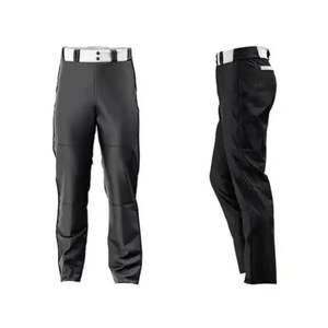 2025 meilleur uniforme de baseball avec logo personnalisé pour hommes et col en V respirant 100% polyester grande taille uniforme de baseball de couleur unie - Product Image 4