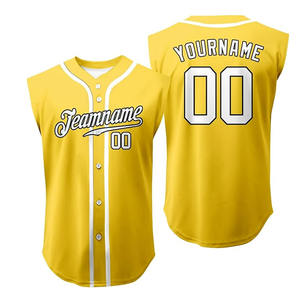 Jerseys de béisbol de poliéster de sublimación personalizables para jóvenes adultos jugadores de béisbol profesionales varios eventos-ofreciendo opciones de tamaño - Product Image 4
