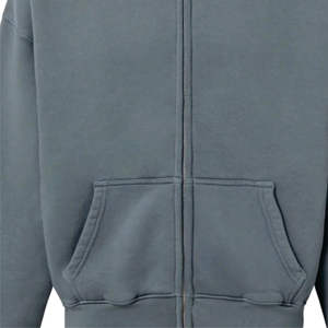 Sudaderas con Capucha Personalizadas para Hombre, 100% Algodón Grueso, Cierre de Cremallera, Corte Cuadrado, Hombros Caídos, Ropa de Invierno Extra Grande, Precio al por Mayor - Product Image 4