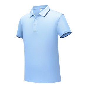 Fabrication OEM, polos de travail en polyester avec logo personnalisé pour hommes, polos de golf pour hommes - Product Image 1