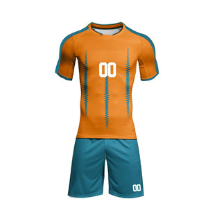 Uniforme de Fútbol Personalizado para Hombre, Conjunto Completo de Alta Calidad, Camisetas de Equipo para Adultos, 100% Poliéster, Secado Rápido, Antibacteriano - Product Image 5