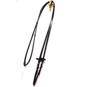 สายบังเหียนม้าหนังแท้ คุณภาพสูง สำหรับการแข่งขันกระโดดข้ามเครื่องกีดขวาง อุปกรณ์บังเหียนหนังแท้ ระดับมืออาชีพ - Product Image 1