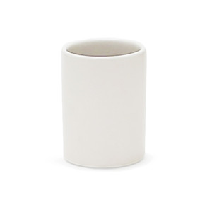 CYL0406WT- เซรามิกทรงกระบอกสีขาว - 4x6 - Product Image 1
