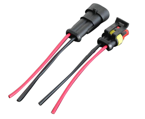 AMP 1.5 Serisi DJ7021 Su Geçirmez Otomotiv Konnektör Kablosu Erkek & Dişi Fiş Otomotiv ve Elektrik Sistemleri Kablo Demeti için - Product Image 4