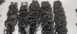 Extensiones de cabello ondulado indio virgen 100%, cabello humano crudo de donante único de grado 8A de larga duración de alta calidad - Product Image 5