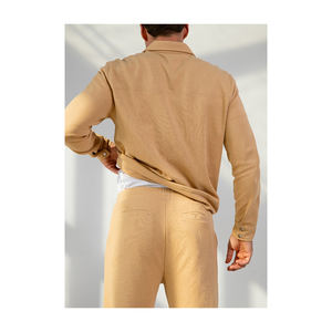 Chaqueta de cuero para hombre, ropa informal elegante, ropa de abrigo cómoda ligera de cuero genuino suave, perfecta para el invierno y todos los días - Product Image 5