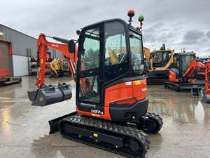 Miniexcavadora Compacta Kubota U27-4 con Motor Diésel de 2.7T |   Excavadora Kubota U27-4 de Giro Cero, 2.7T, Compacta, Hidráulica - Product Image 2