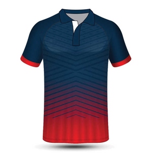 Camiseta de rugby del día del juego con cortes ergonómicos en los hombros Tela que absorbe el sudor Patrones de dos colores y opciones de marca del club - Product Image 1
