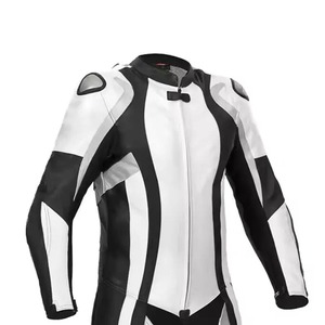 Unisex <b>Motorcycle</b> <b>Auto</b> <b>Racing</b> <b>Wear</b> Waterproof Genuine Leather Motorbike Suits Professional Leather Motorbike Suit - Product Image 5