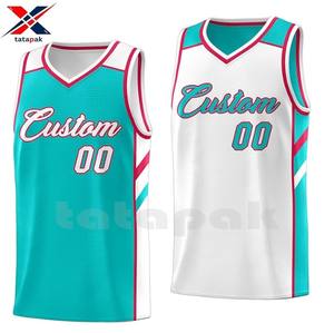 เสื้อทีมบาสเก็ตบอลคุณภาพดีสั่งทำพิเศษ ระบายอากาศได้ดี ไซส์ใหญ่ ชุดกีฬาทีม ขายส่ง ราคาขายดีที่สุด ปรับแต่งได้ตามต้องการ - Product Image 1